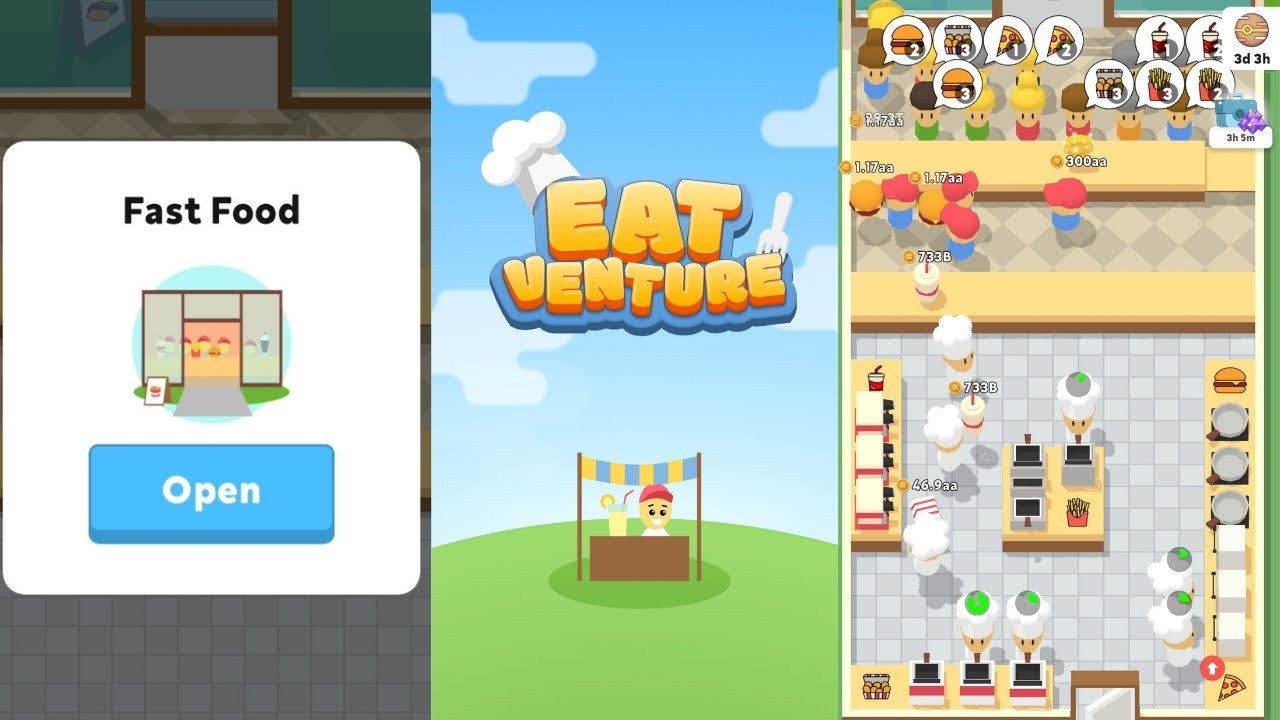 Eatventure MOD APK (Unlimited Money) 3