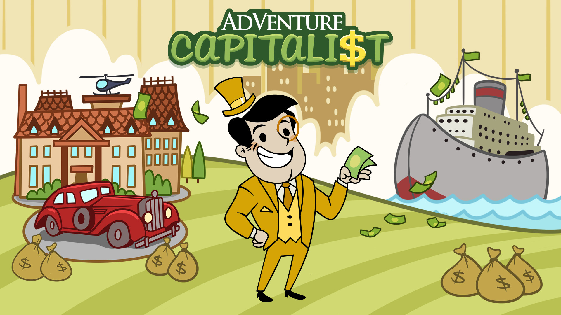 Adventure Capitalist MOD APK Unlimited Gold 1