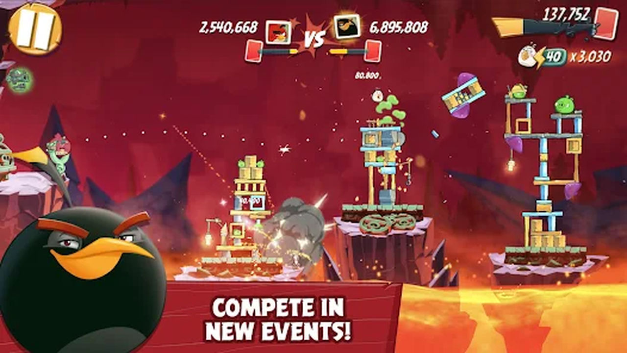 Angry Birds 2 MOD APK (Unlimited Money) 3