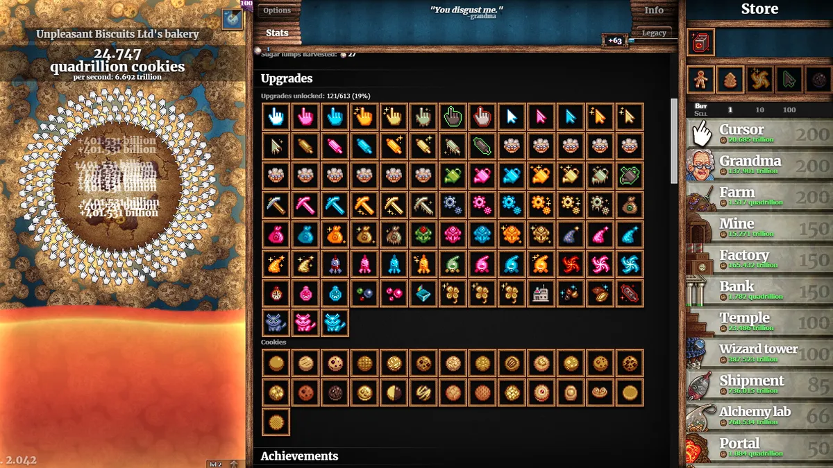 Cookie Clicker MOD APK (Unlimited Money) 3