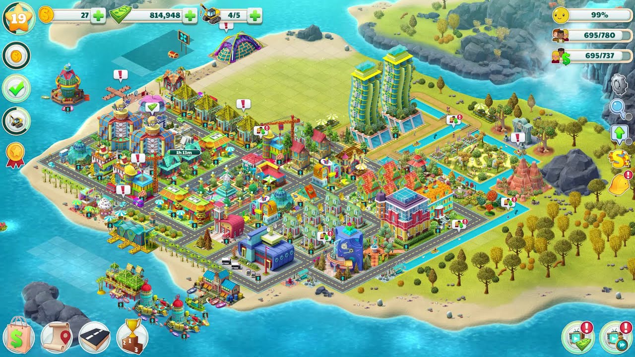 Town City Mod APK (Unlimited Diamonds) 3