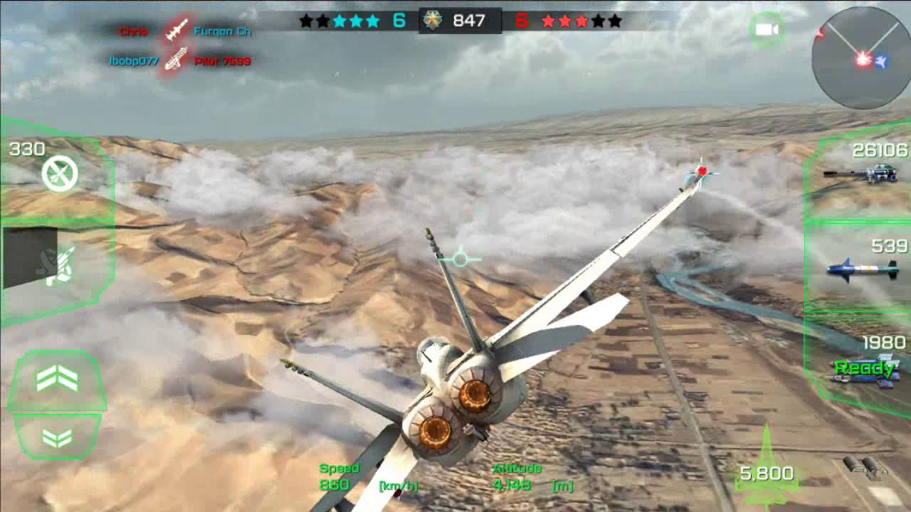 Ace Fighter Mod APK (Unlimited Money) 3