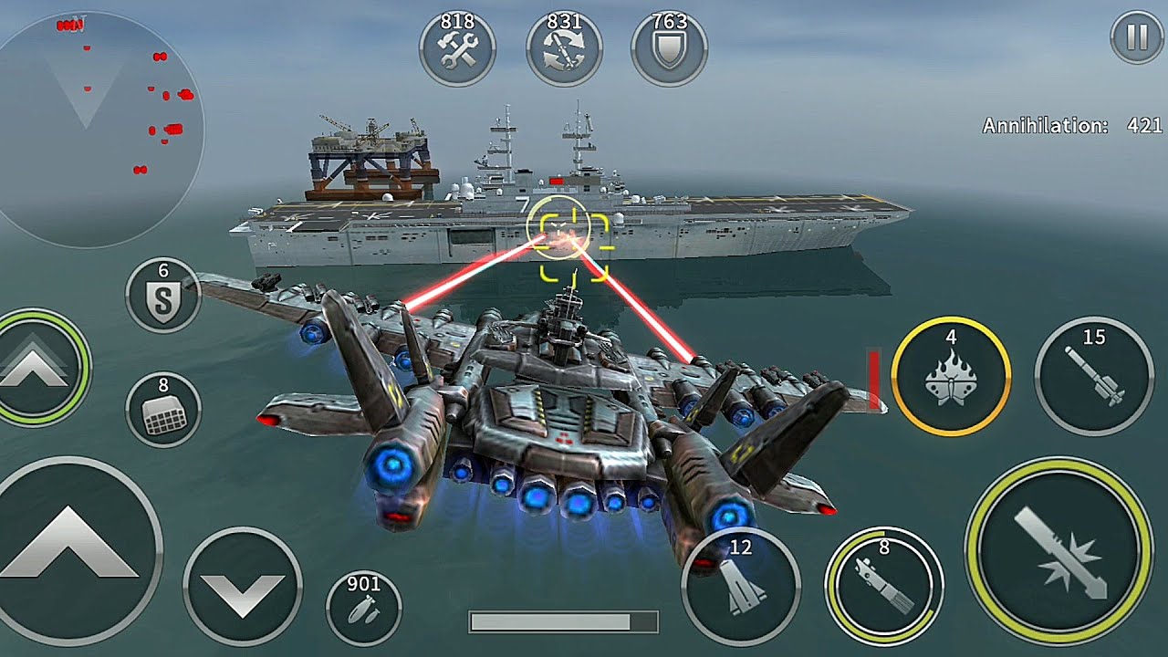 GUNSHIP BATTLE Mod APK (Unlimited Money) 3