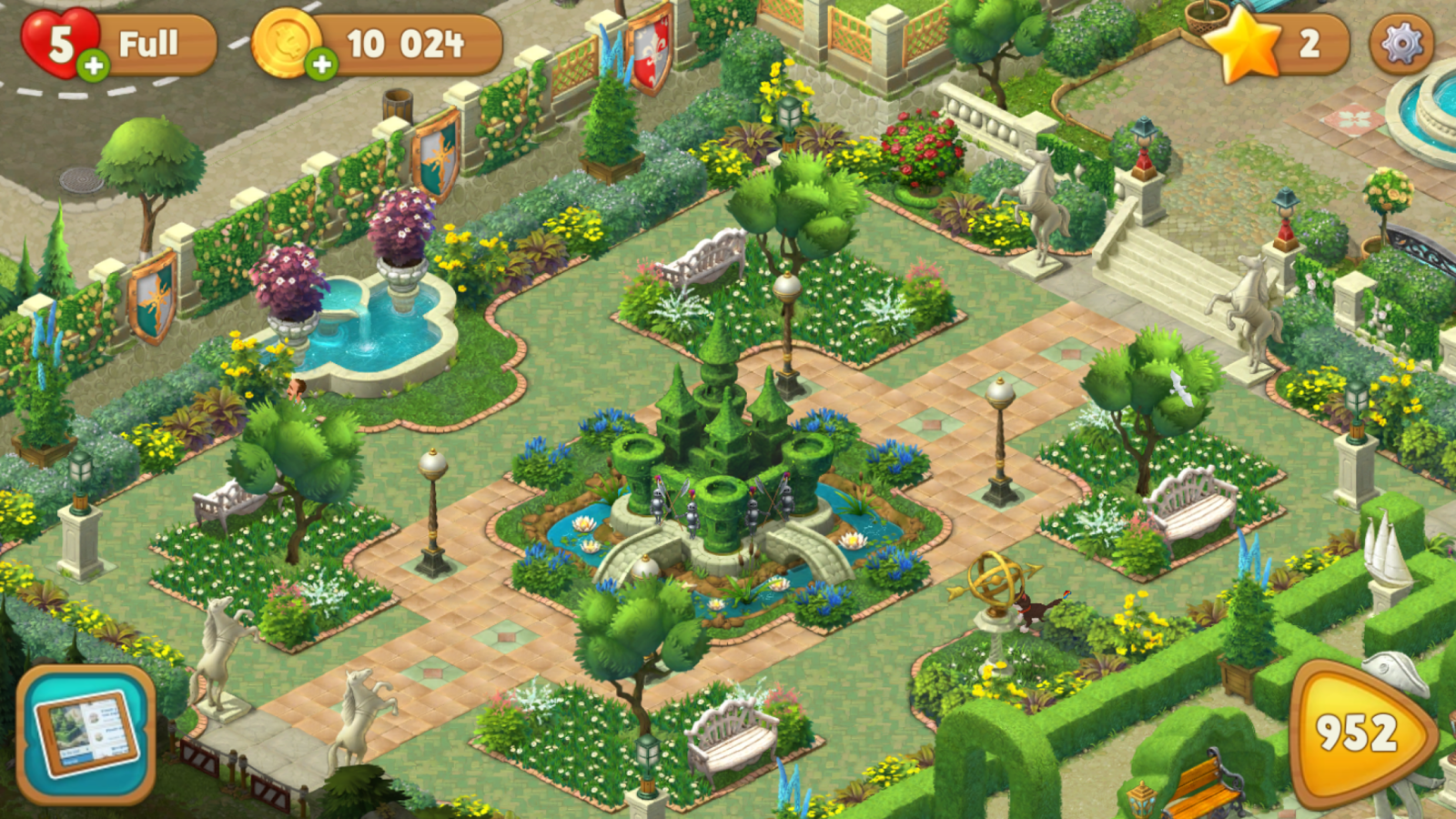 Gardenscapes Mod APK (Unlimited Coins) 3