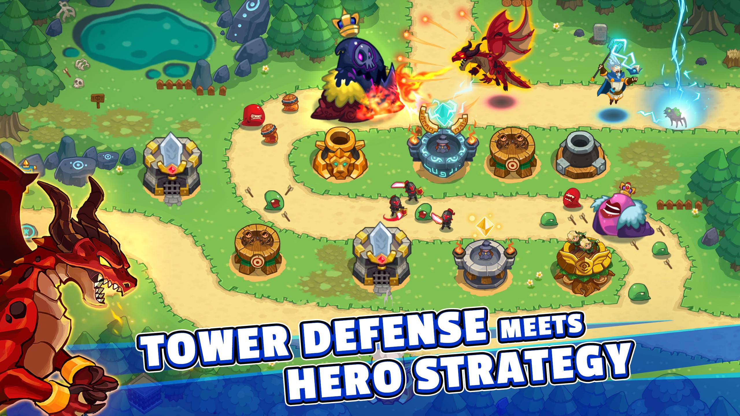 Realm Defense: Hero Legends TD Mod APK (Unlimited Money) 3