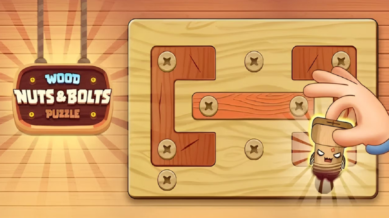 Wood Nuts & Bolts Puzzle Mod APK (Unlimited Coins) 1