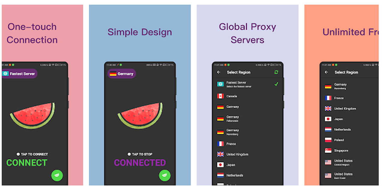 Melon VPN MOD APK (VIP Unlocked) 3