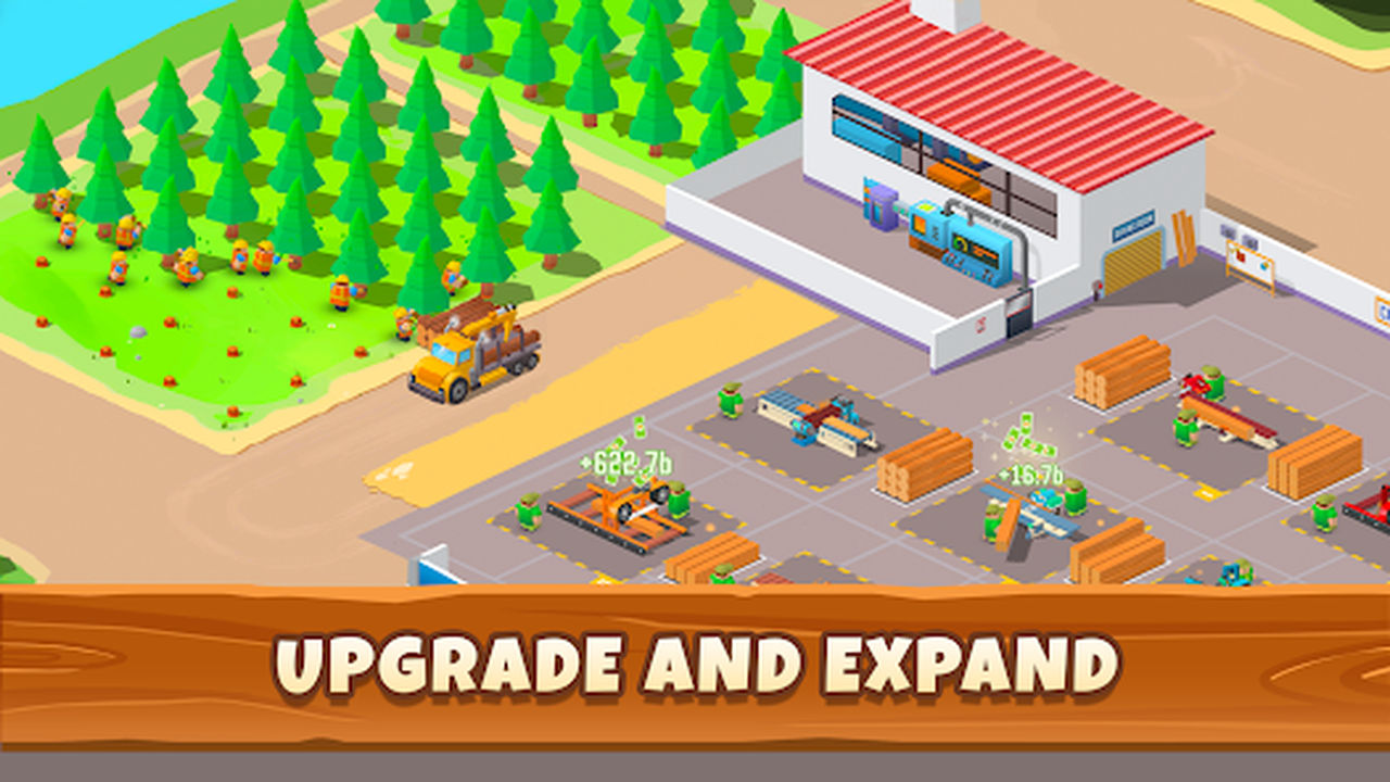 Idle Lumber Empire MOD APK (Unlimited Money) 3