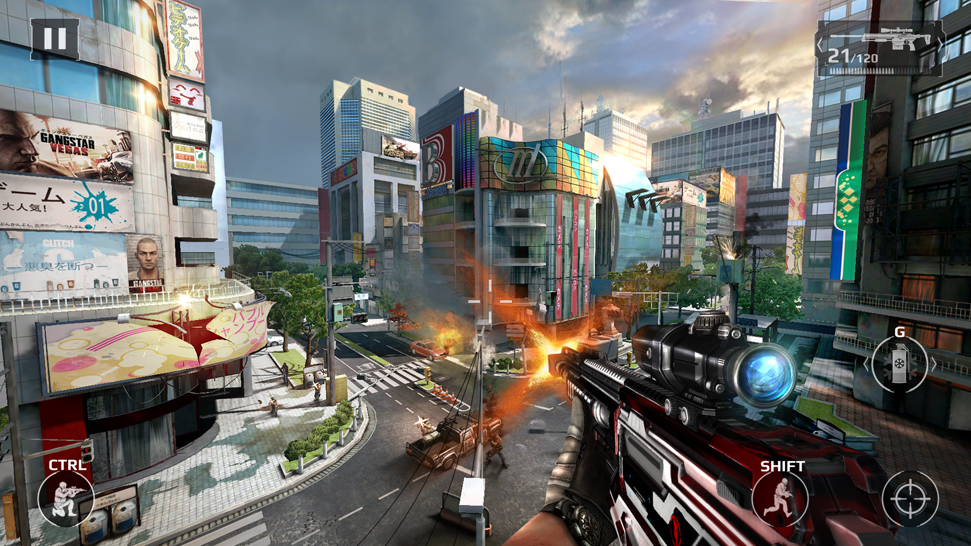 Modern Combat 5 MOD APK (God Mode) 3