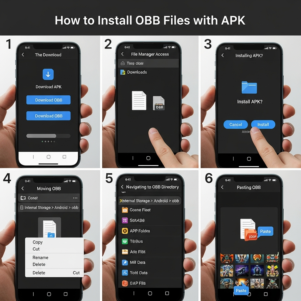 How To Install OBB Files With