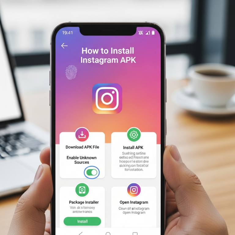 How to Install Instagram Apk on Android