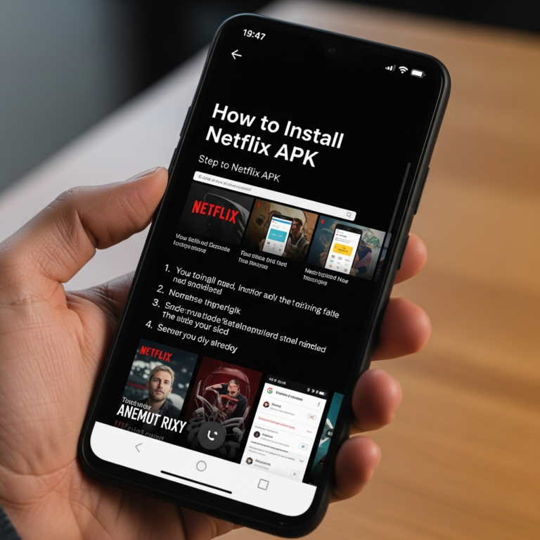 How to Install Netflix Apk on Android