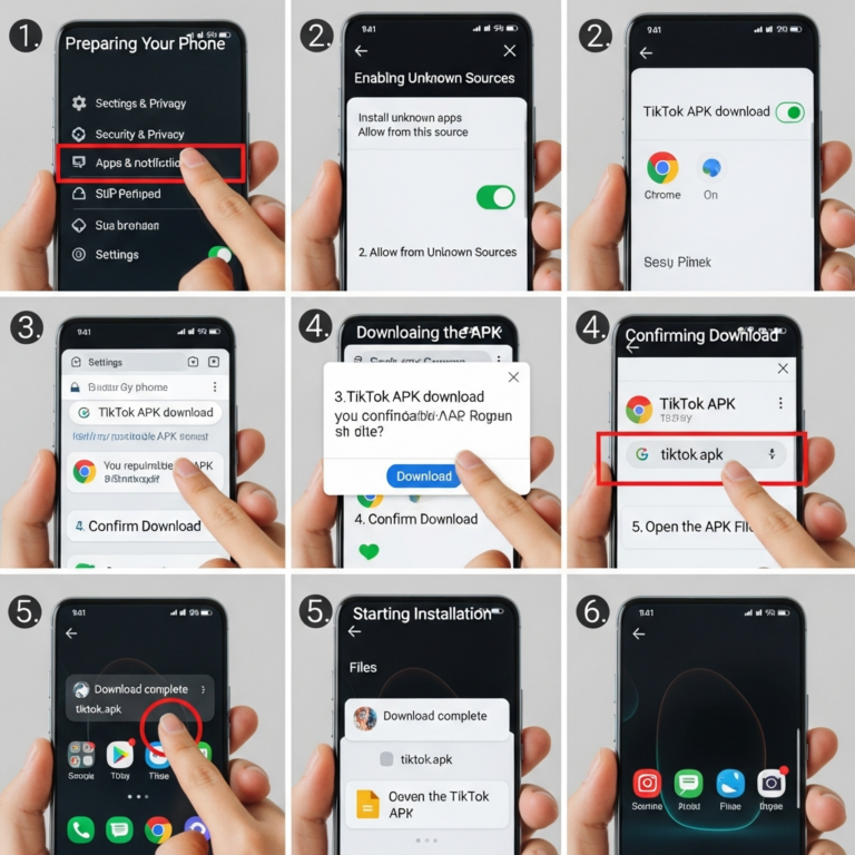 How to Install Tiktok Apk on Android
