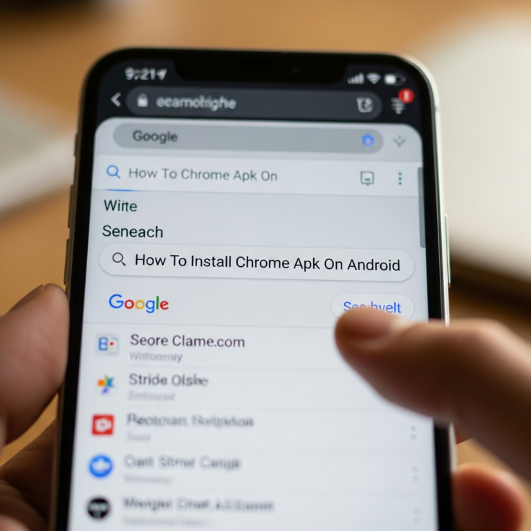 How To Install Chrome Apk On Android