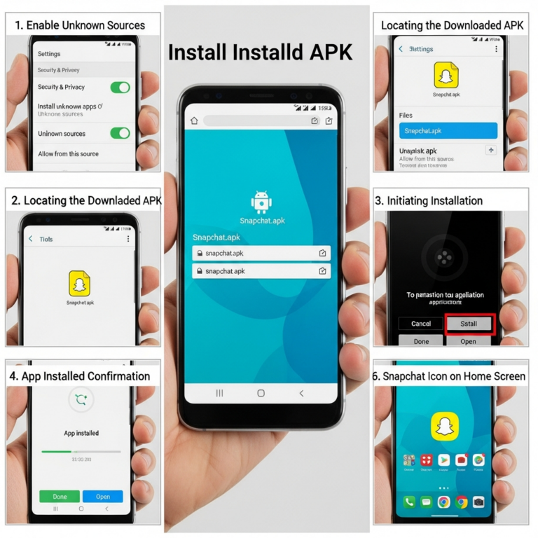 How To Install Snapchat Apk On Android