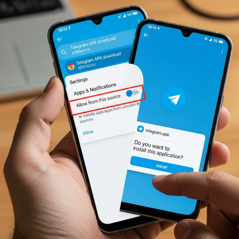 How To Install Telegram Apk On Android