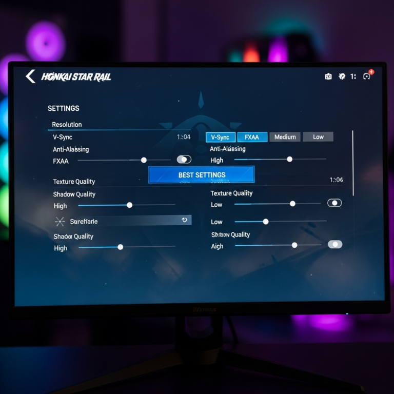 Best Settings For Honkai Star Rail
