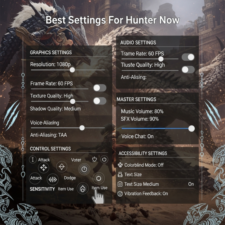 Best Settings For Monster Hunter Now