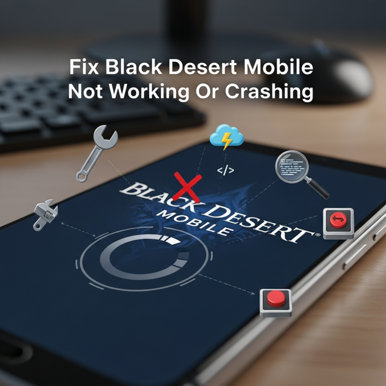 Fix Black Desert Mobile Not Working Or Crashing