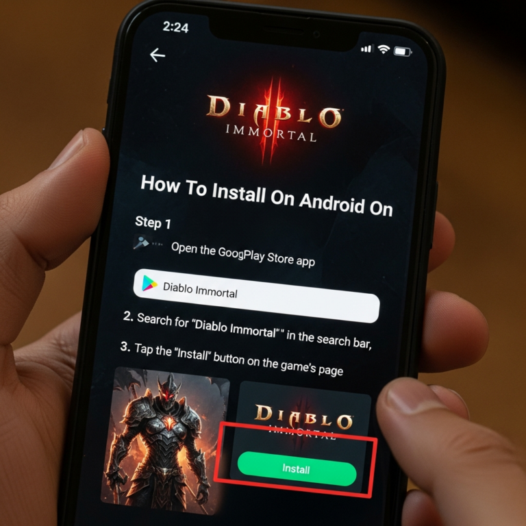 How To Install Diablo Immortal On Android