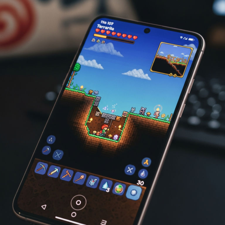 Terraria Apk Gameplay & Review