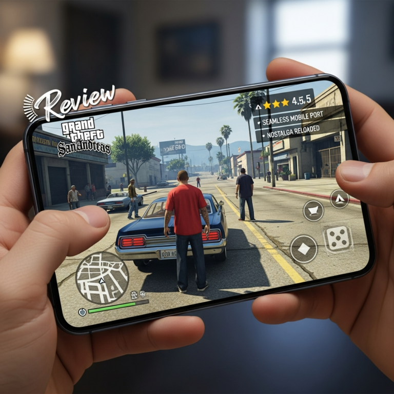 Gta San Andreas Mobile Gameplay & Review