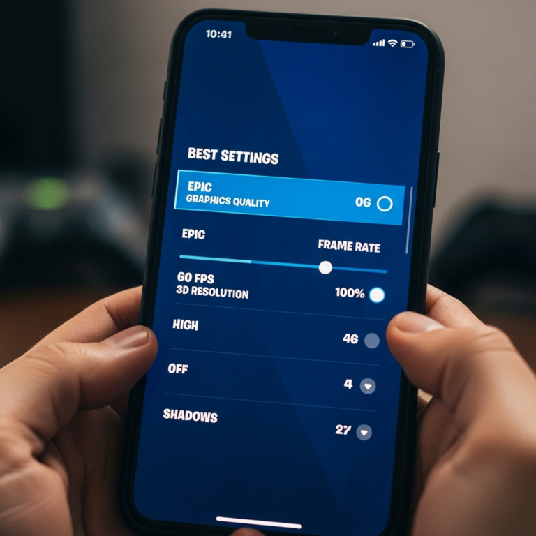 Best Settings For Fortnite Mobile