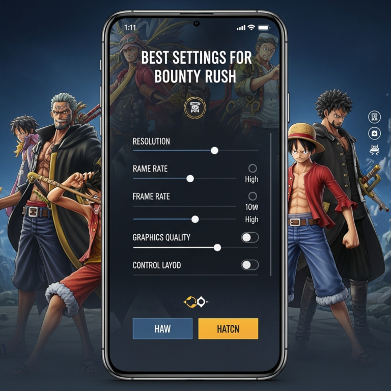 Best Settings For One Piece Bounty Rush