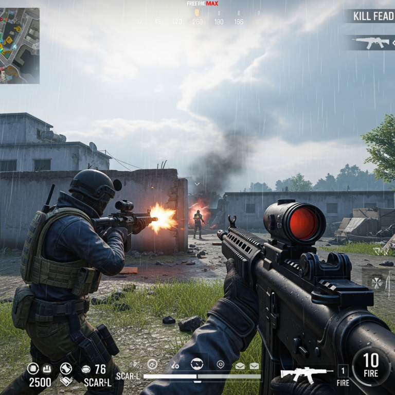 Free Fire Max Gameplay & Review