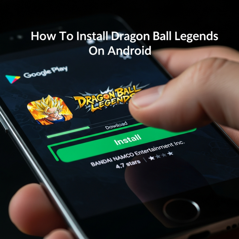 How To Install Dragon Ball Legends On Android