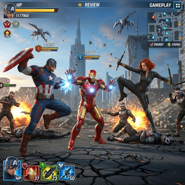 Marvel Future Fight Gameplay & Review