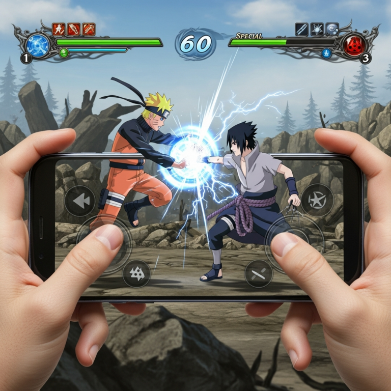 Naruto Shippuden Mobile Gameplay & Review