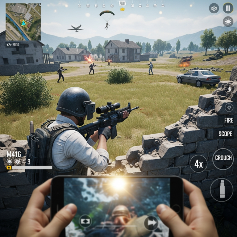 Pubg Mobile Gameplay & Review