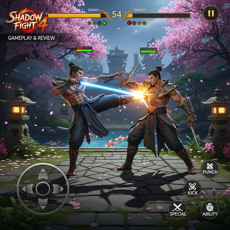 Shadow Fight 4 Gameplay & Review